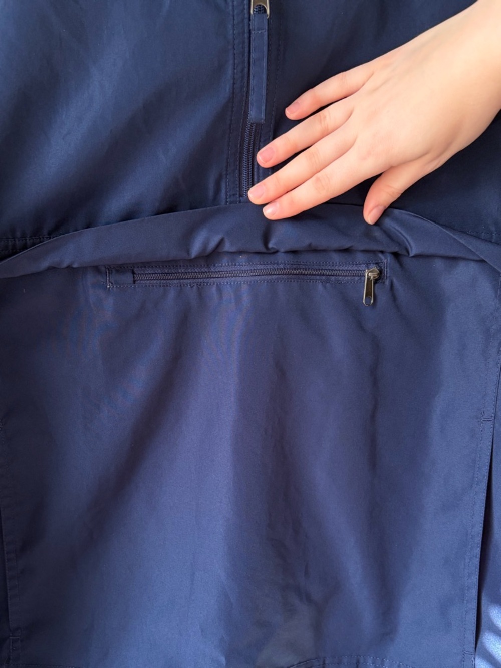 Champion Packable Quarter-Zip Windbreaker Anorak 🌬️ - Picture 4 of 6